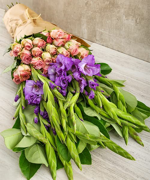 Buy wholesale fresh cut mixed colour bouquets; Mixed Mystical Bouquet