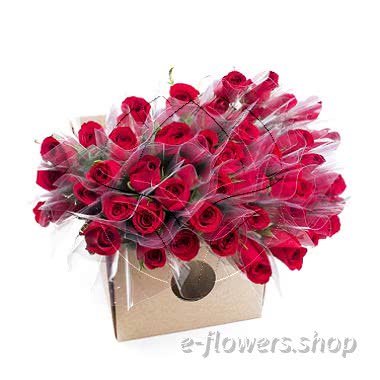 Buy wholesale fresh cut red roses bouquets; Single roses